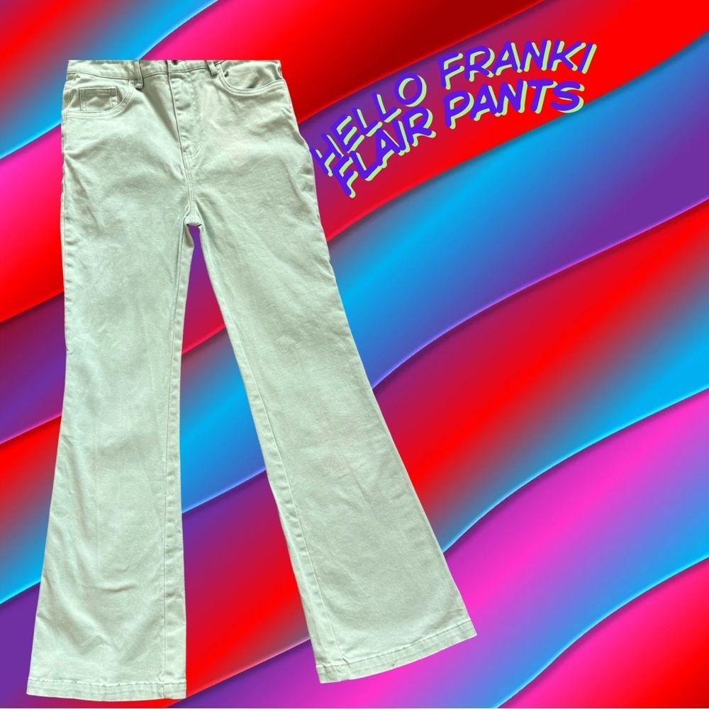 Francesca's Collections Cream Kids Jeans‎